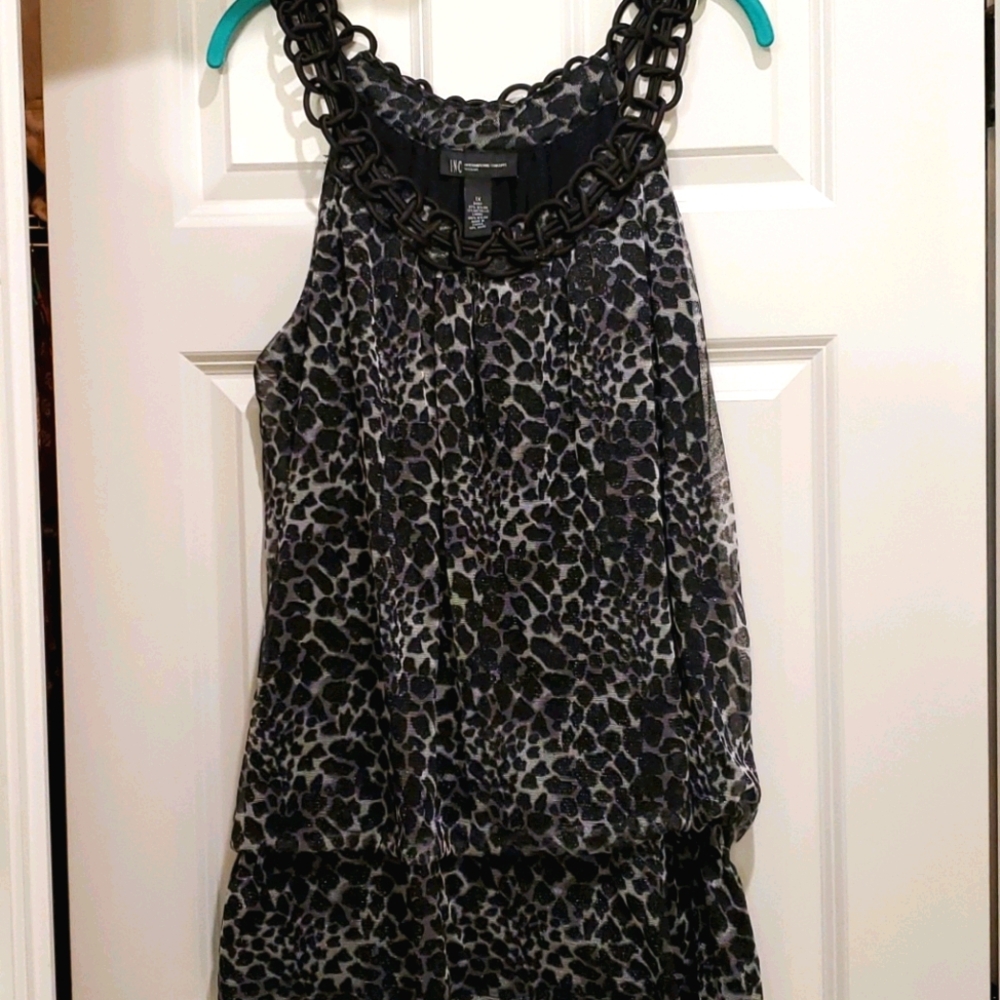 INC animal print tank top - Picture 7 of 7